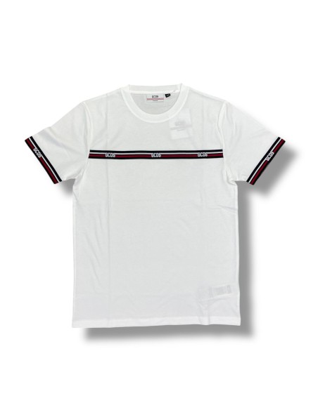 Gcds T-shirt Logo Tape White