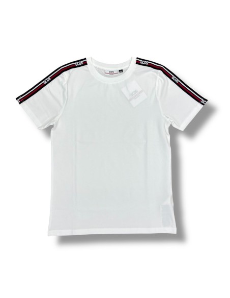 GCDS T-Shirt Logo Tape Spalle White