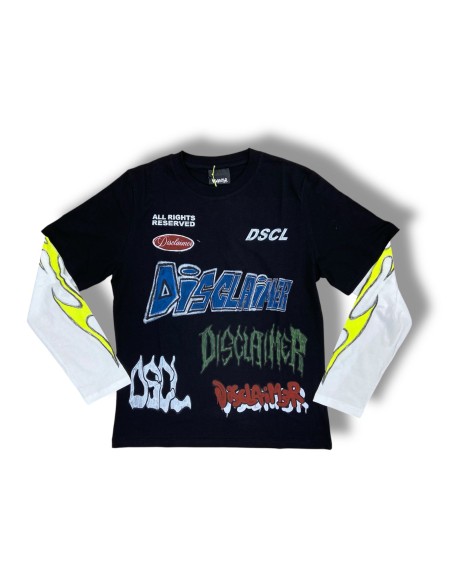 Disclaimer Longsleeve Bicolore