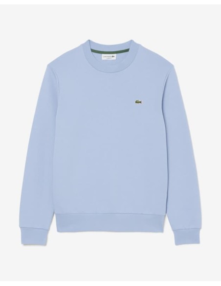 Felpa Lacoste Girocollo Blue Clair
