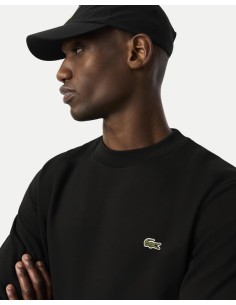 Felpa Lacoste Girocollo Classic Fit Nera 2