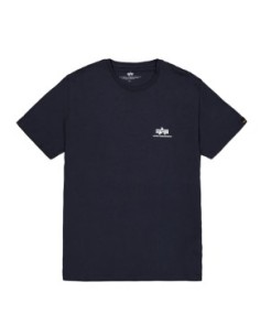 Alpha Industries Basic Small Logo T-Shirt blue rep