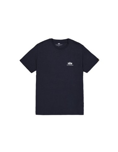 Alpha Industries Basic Small Logo T-Shirt blue rep