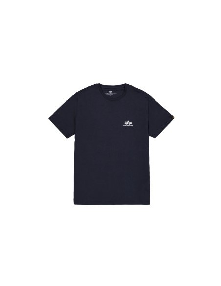 Alpha Industries Basic Small Logo T-Shirt blue rep