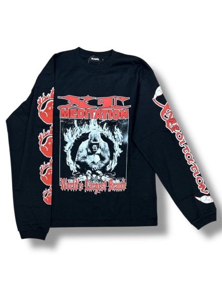 XLARGE Longsleeve Meditation Black