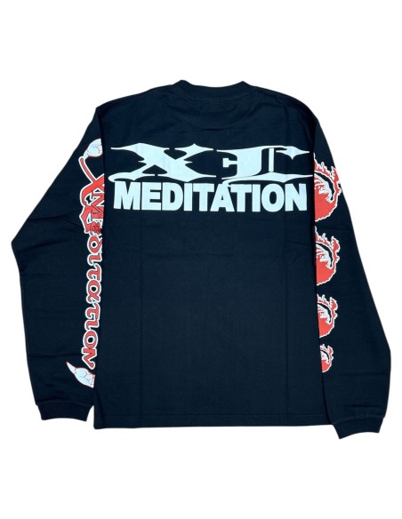 XLARGE Longsleeve Meditation Black