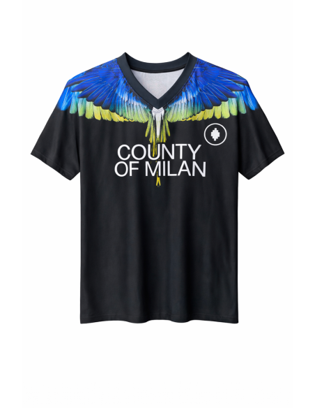 Soccer T-Shirt uomo Marcelo Burlon County of Milan