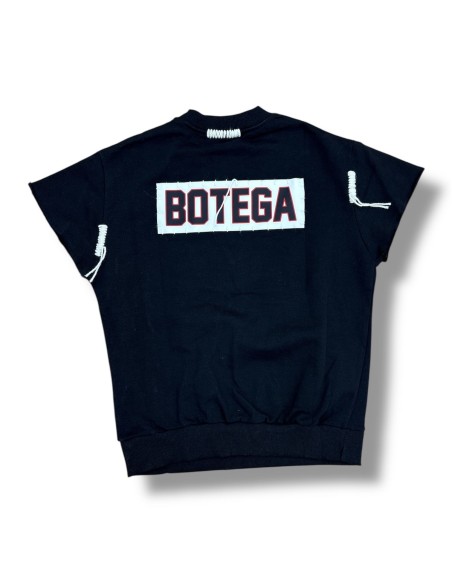 Felpa Smanicata Botega "NY" Custom Patchwork