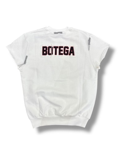 Felpa Smanicata Botega "NY" Custom Patchwork