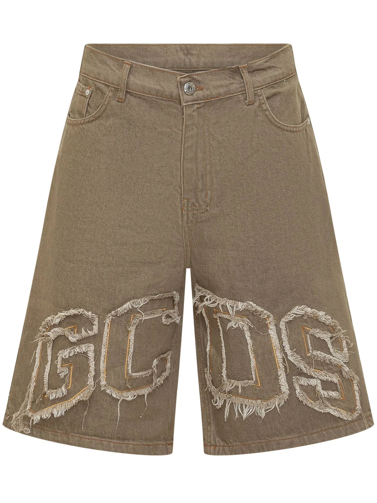 GCDS Pantaloncini in denim GCDS Logo Lounge