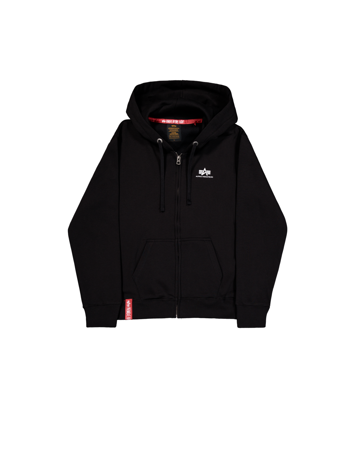 Alpha Industries Basic Small Logo Zip Hoodie