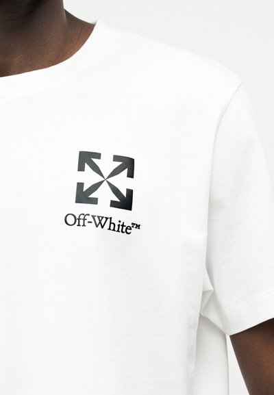 Off White T-shirt Small Arrow Slim