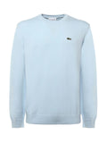 Lacoste Felpa girocollo con logo Lacoste ricamato