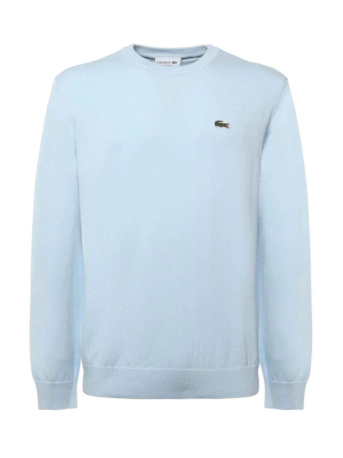 Lacoste Felpa girocollo con logo Lacoste ricamato