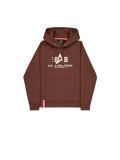 Alpha Industries Basic Big Logo Hoodie powder brown