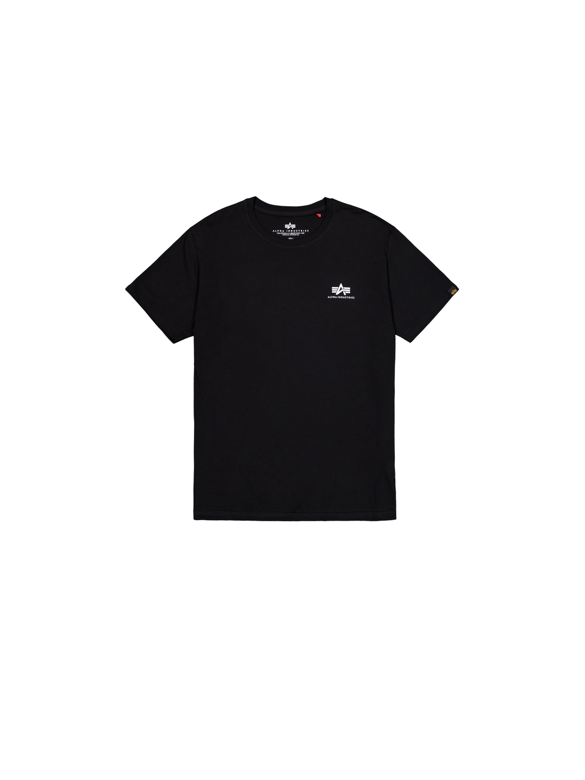 Alpha Industries Basic Small Logo T-Shirt new collection BLACK