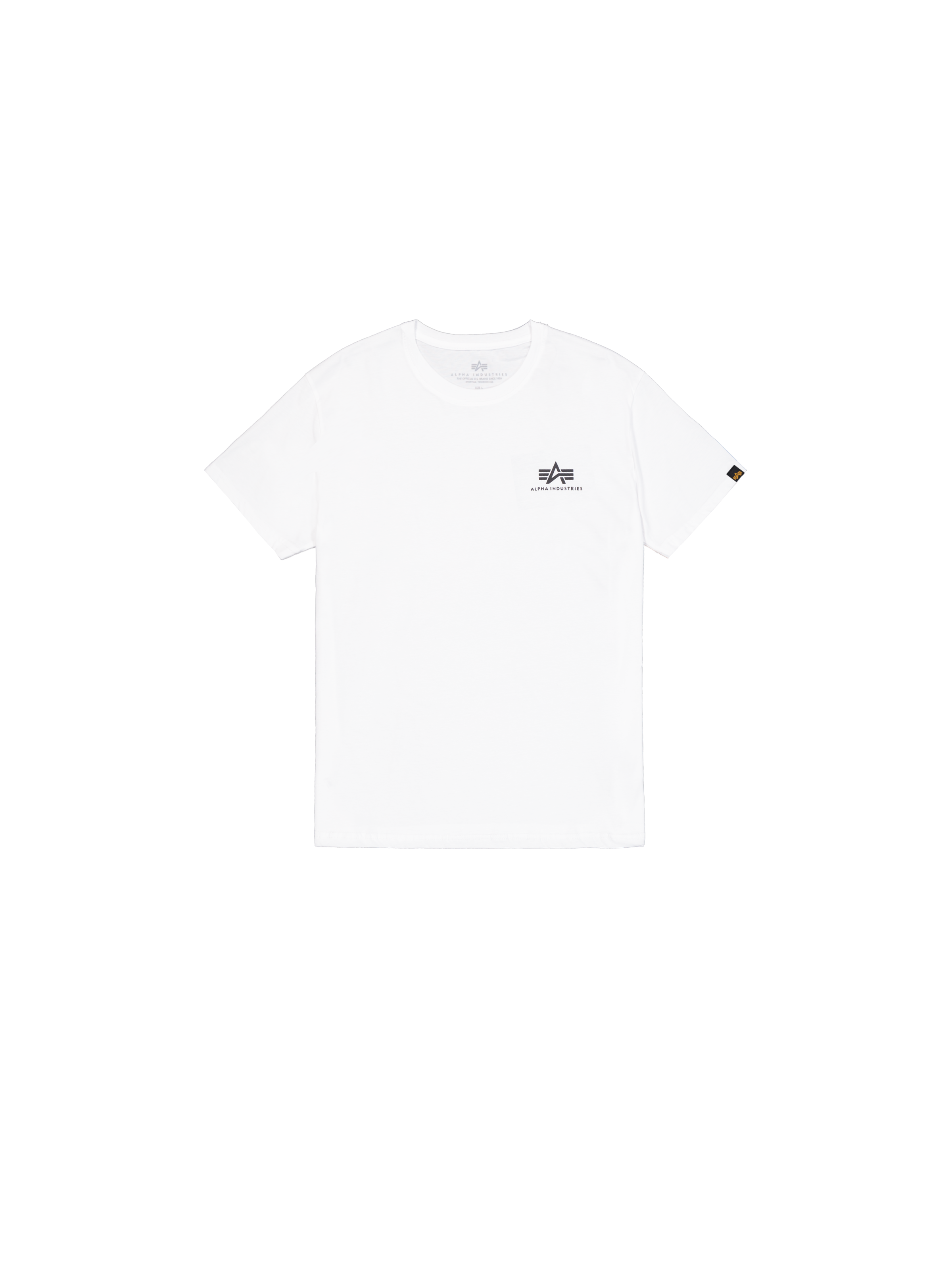 Alpha Industries Basic Small Logo T-Shirt white
