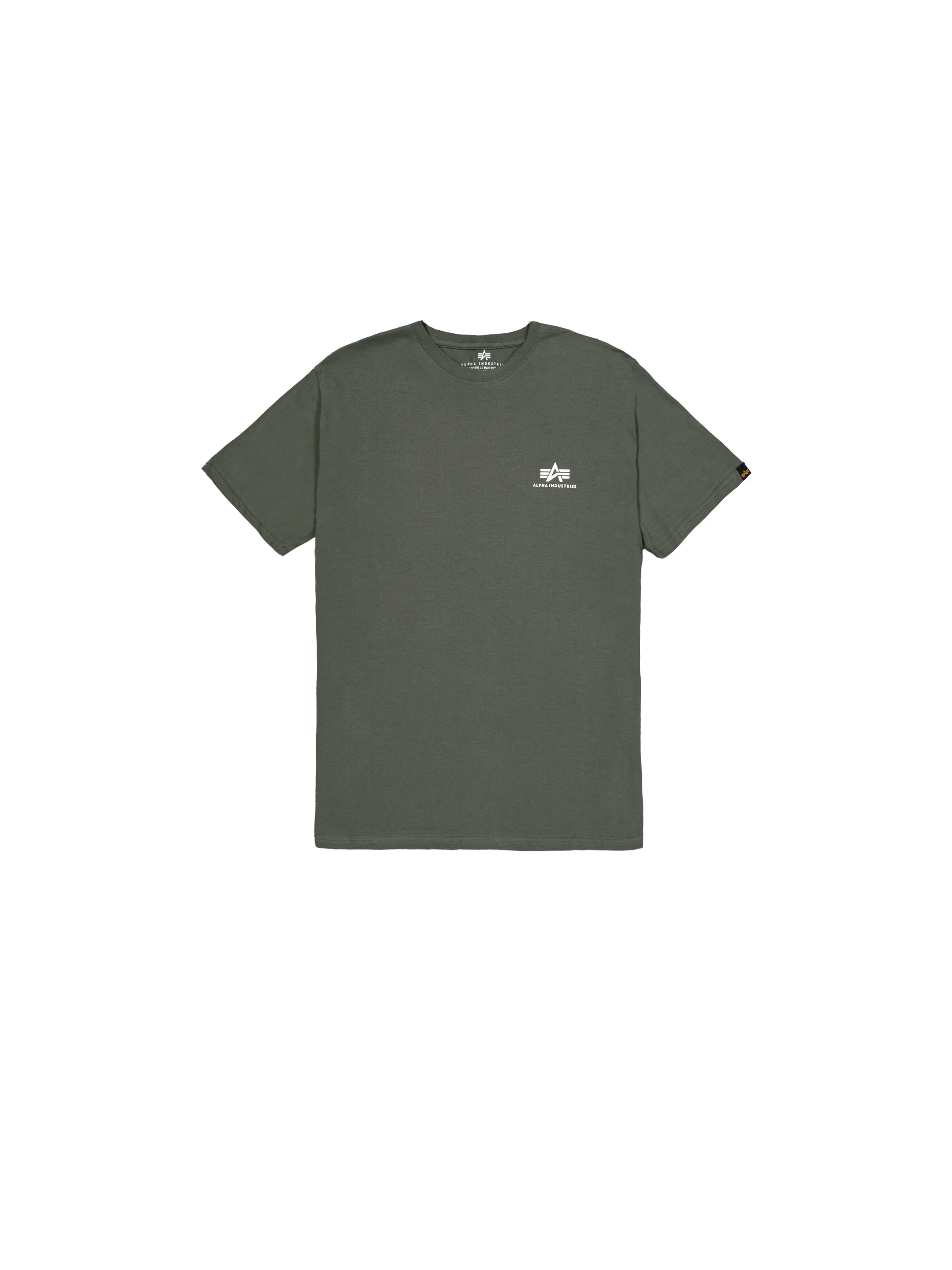 Alpha Industries Basic Small Logo T-Shirt olive