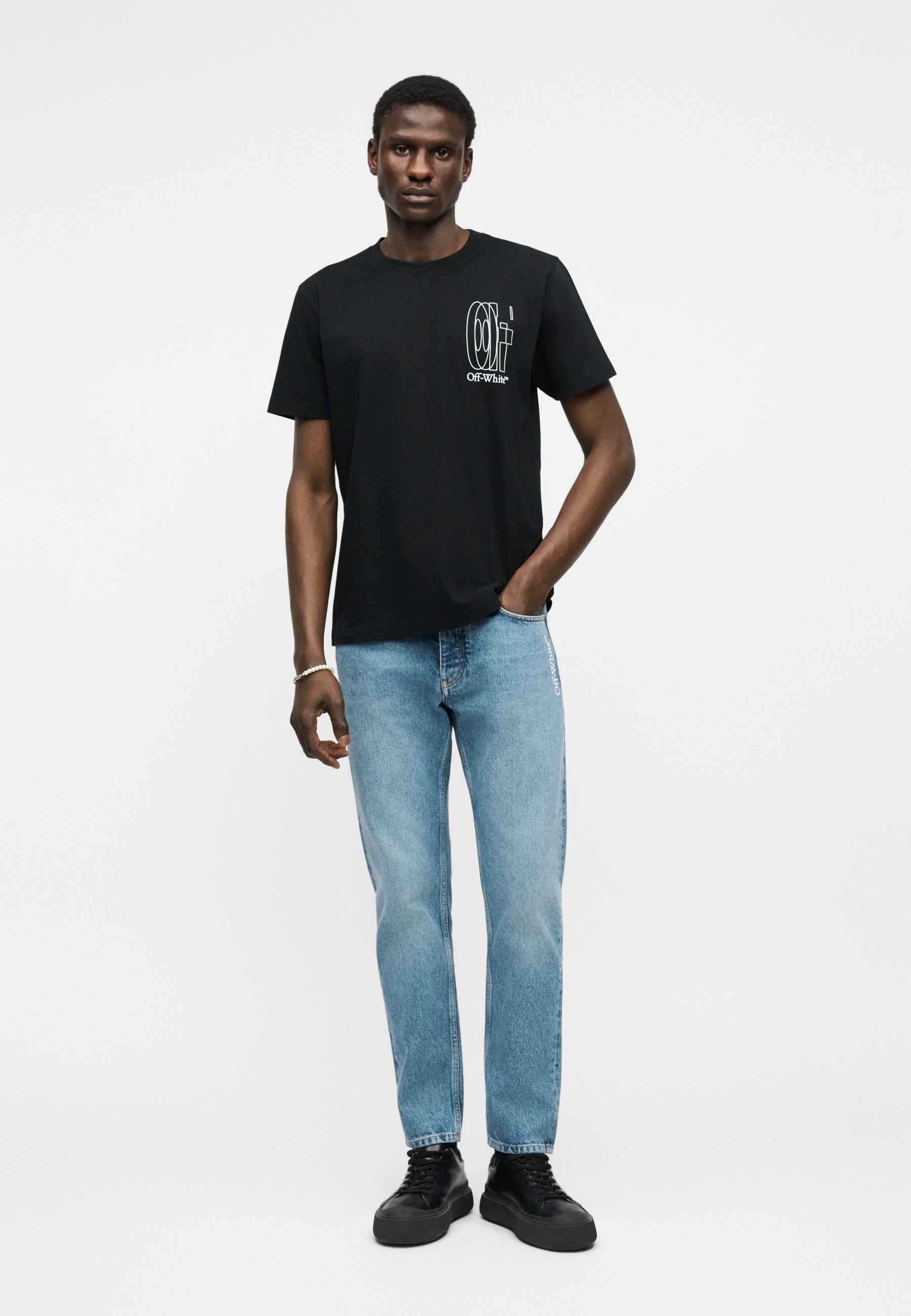 OFF-WHITE BIG DOUBLE ARROW SLIM TEE