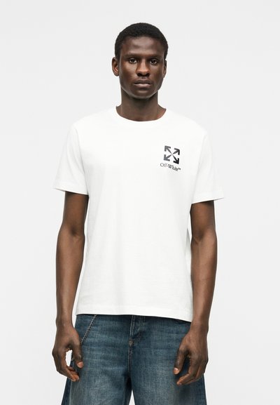 Off White T-shirt Small Arrow Slim