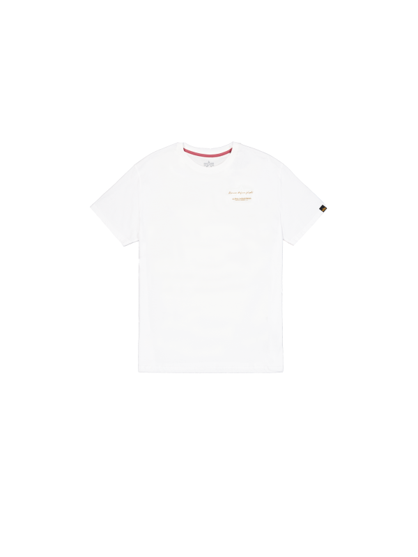 Alpha industries Tonal logo Print T-Shirt white