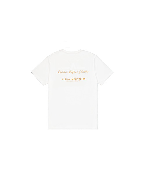 Alpha industries Tonal logo Print T-Shirt white