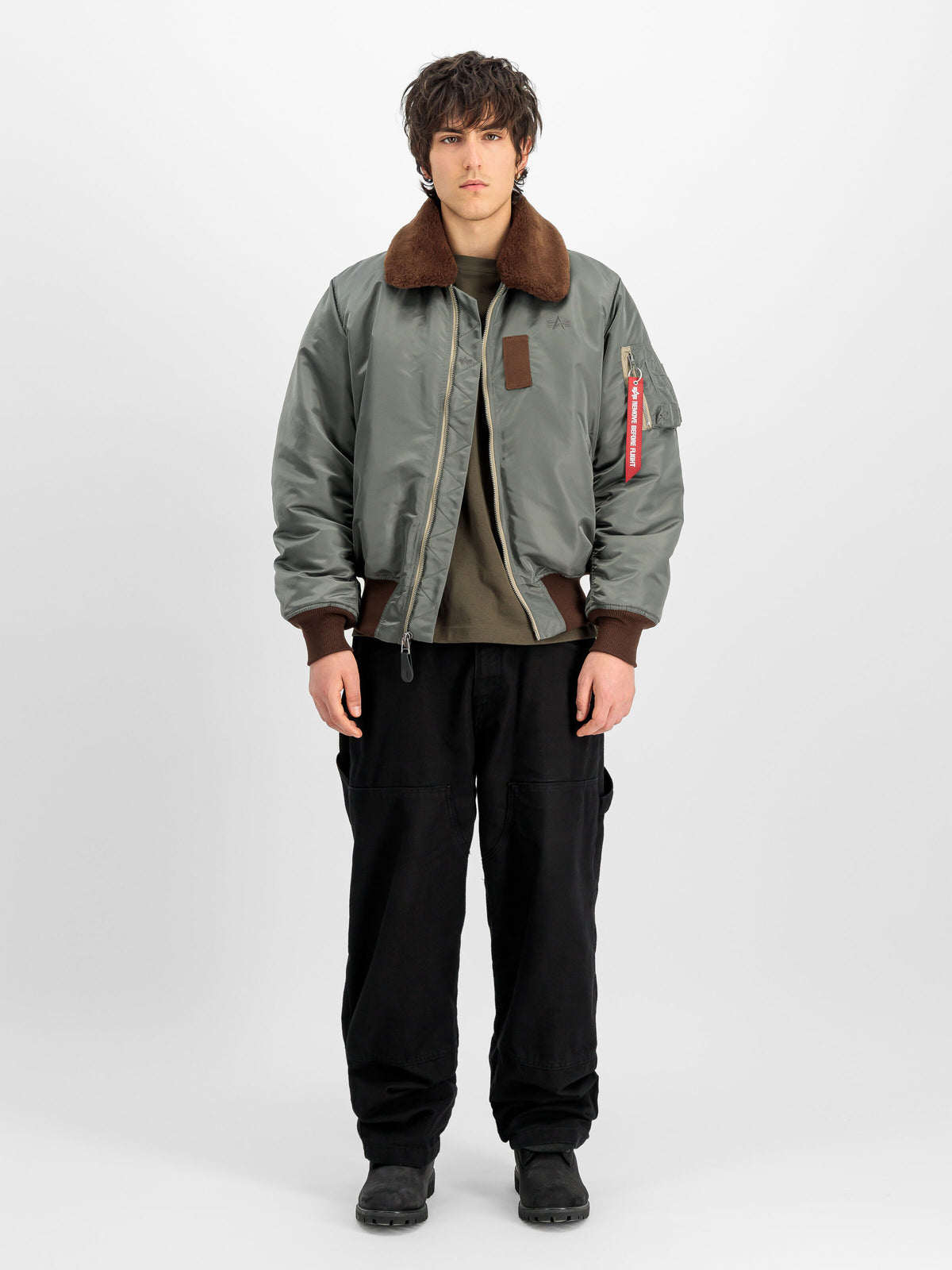 Alpha Industries B-15 Intermediate Loose Bomber Jacket