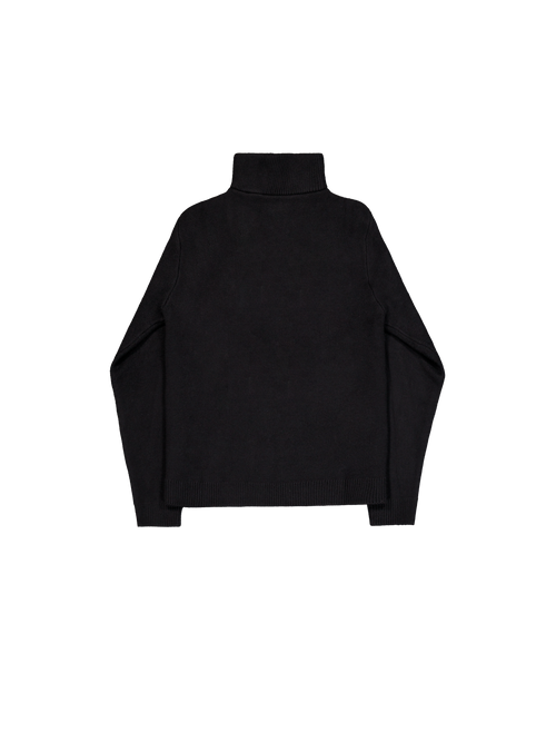 Alpha Industries maglione Knitted Troyer nero