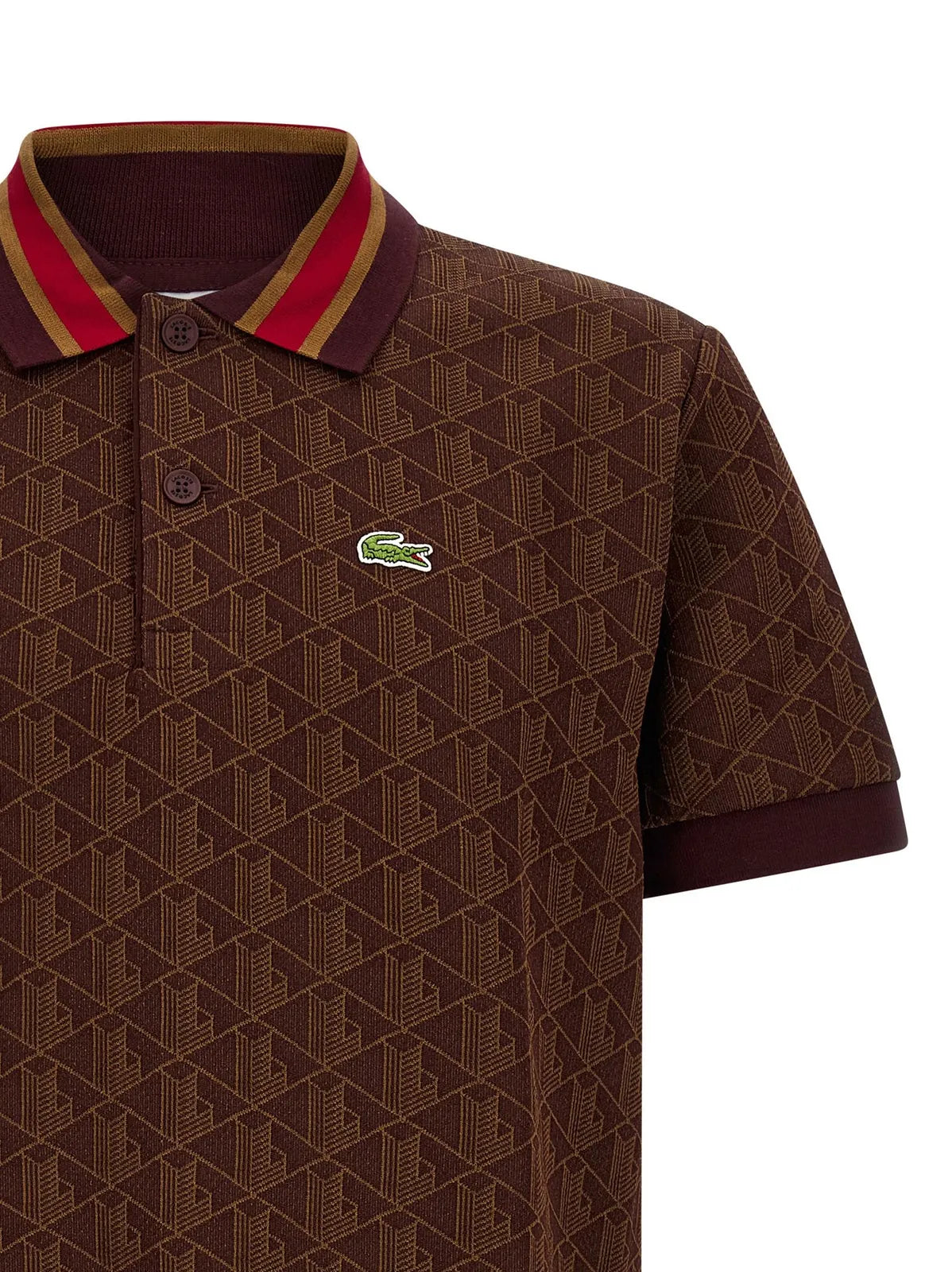 Lacoste Polo Lacoste Paris con monogramma