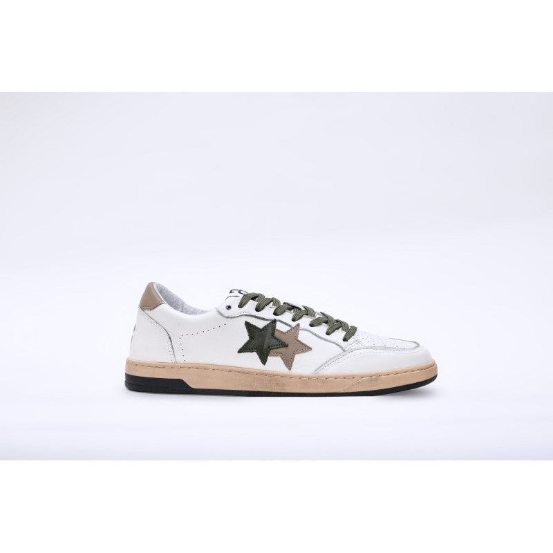 Sneakers 2STAR Week bianco-taupe-green 2SU5239 227