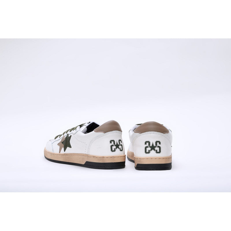 Sneakers 2STAR Week bianco-taupe-green 2SU5239 227