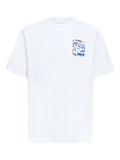 Casablanca T-shirt Heat Map con stampa