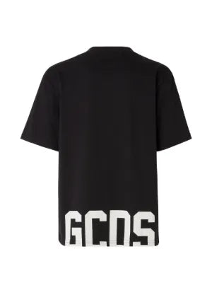 GCDS T-shirt con logo Z0MLQC101J023 nera