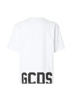 GCDS T-shirt con logo Z0MLQC101J023 bianca