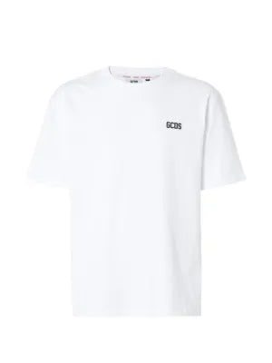 GCDS T-shirt con logo Z0MLQC101J023 bianca