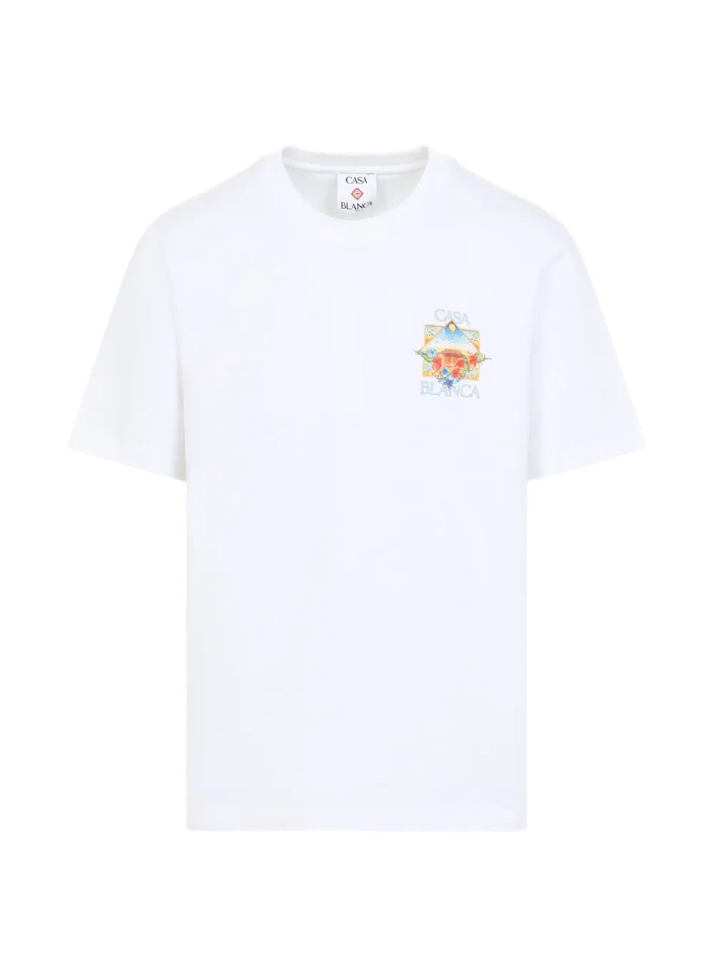 Casablanca T-shirt Flower Court Icon