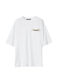 JACQUEMUS The Plage logo-patch T-shirt