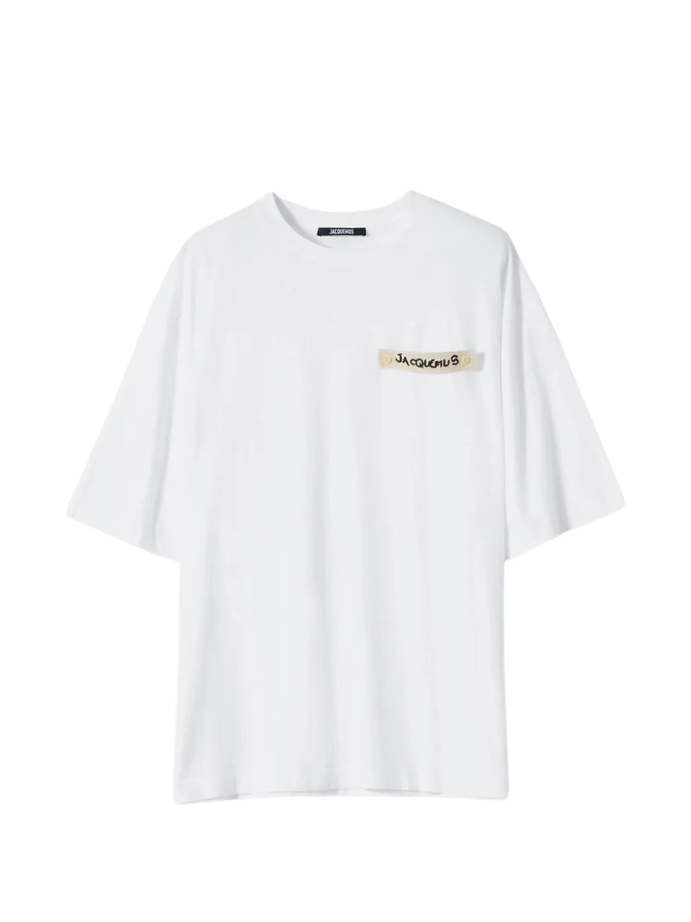 JACQUEMUS The Plage logo-patch T-shirt