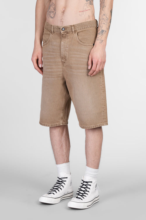 Amish Tommy Shorts in brown denim