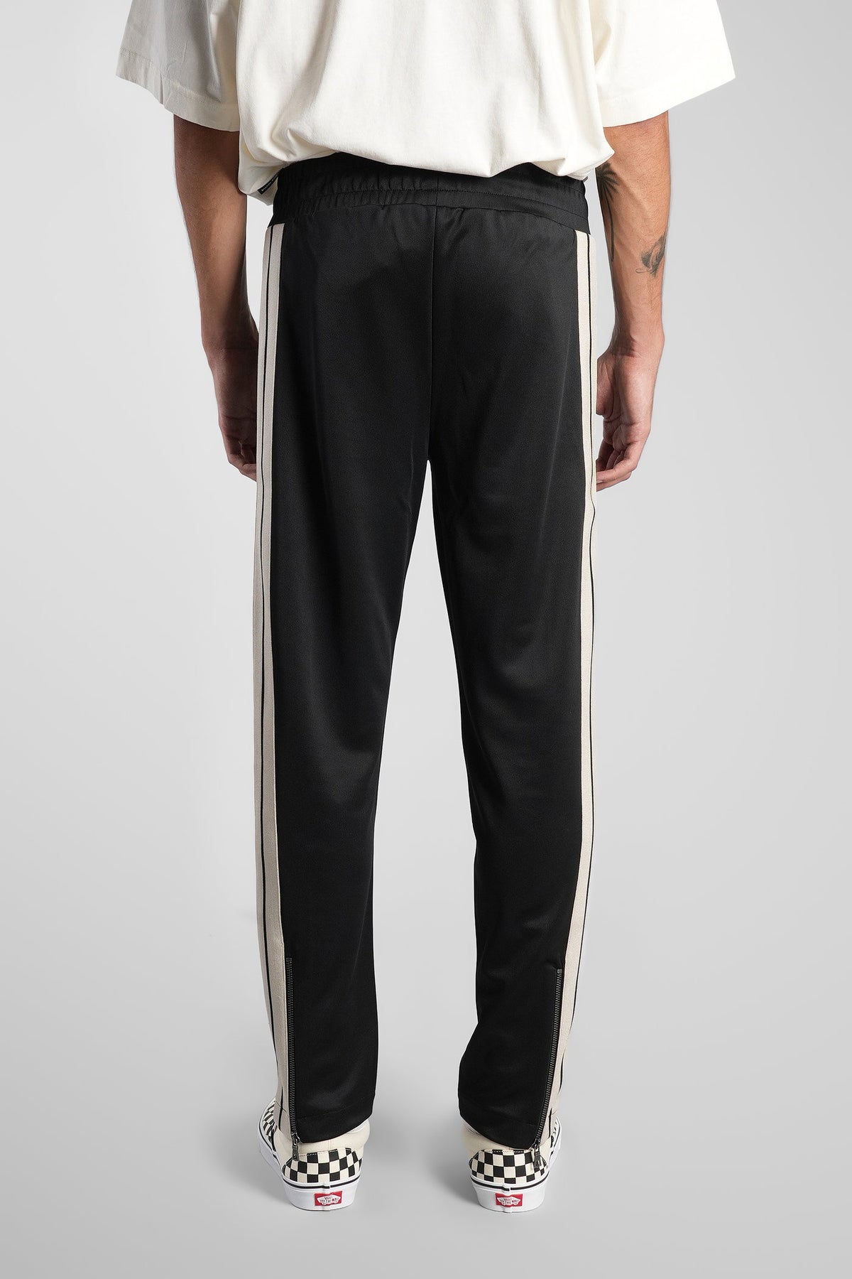 Palm Angels PANTALONE IN POLIESTERE NERO