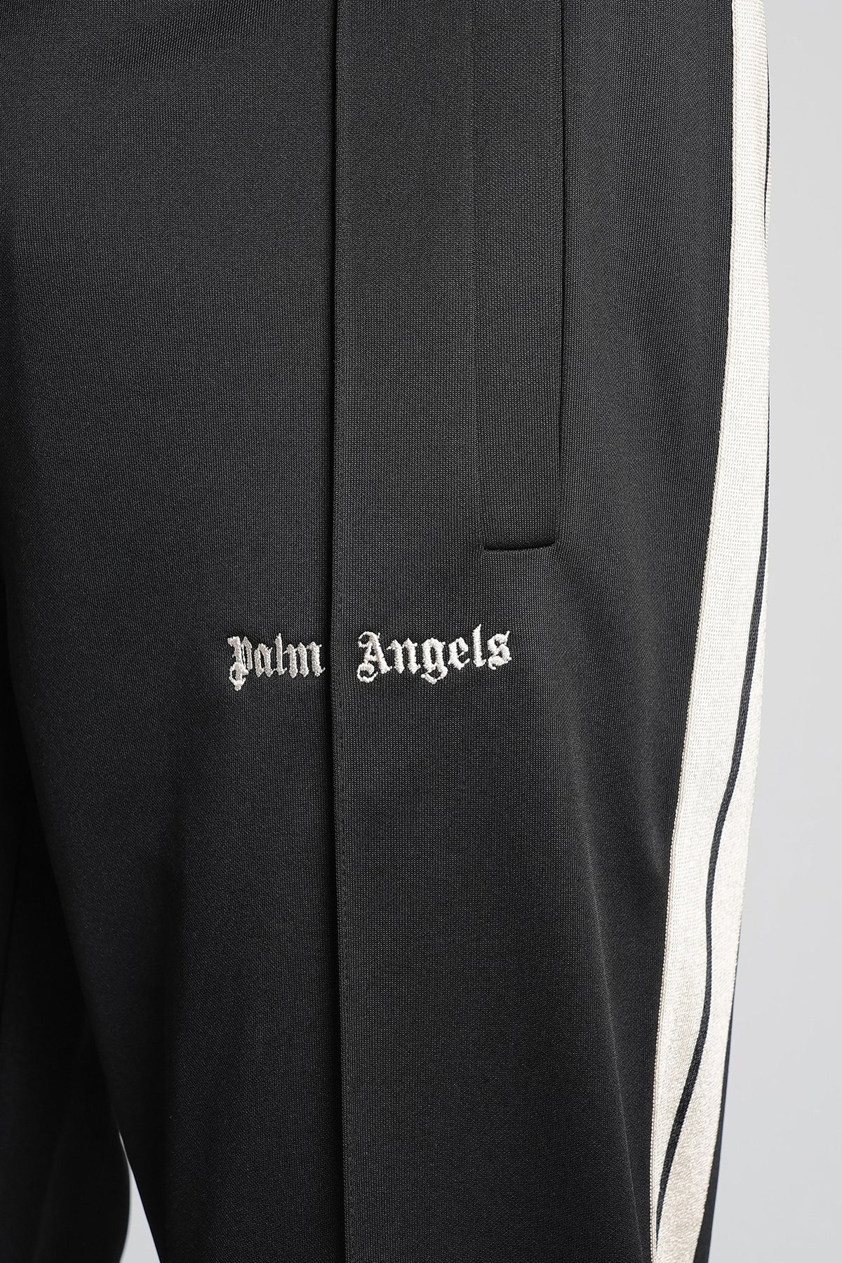 Palm Angels PANTALONE IN POLIESTERE NERO