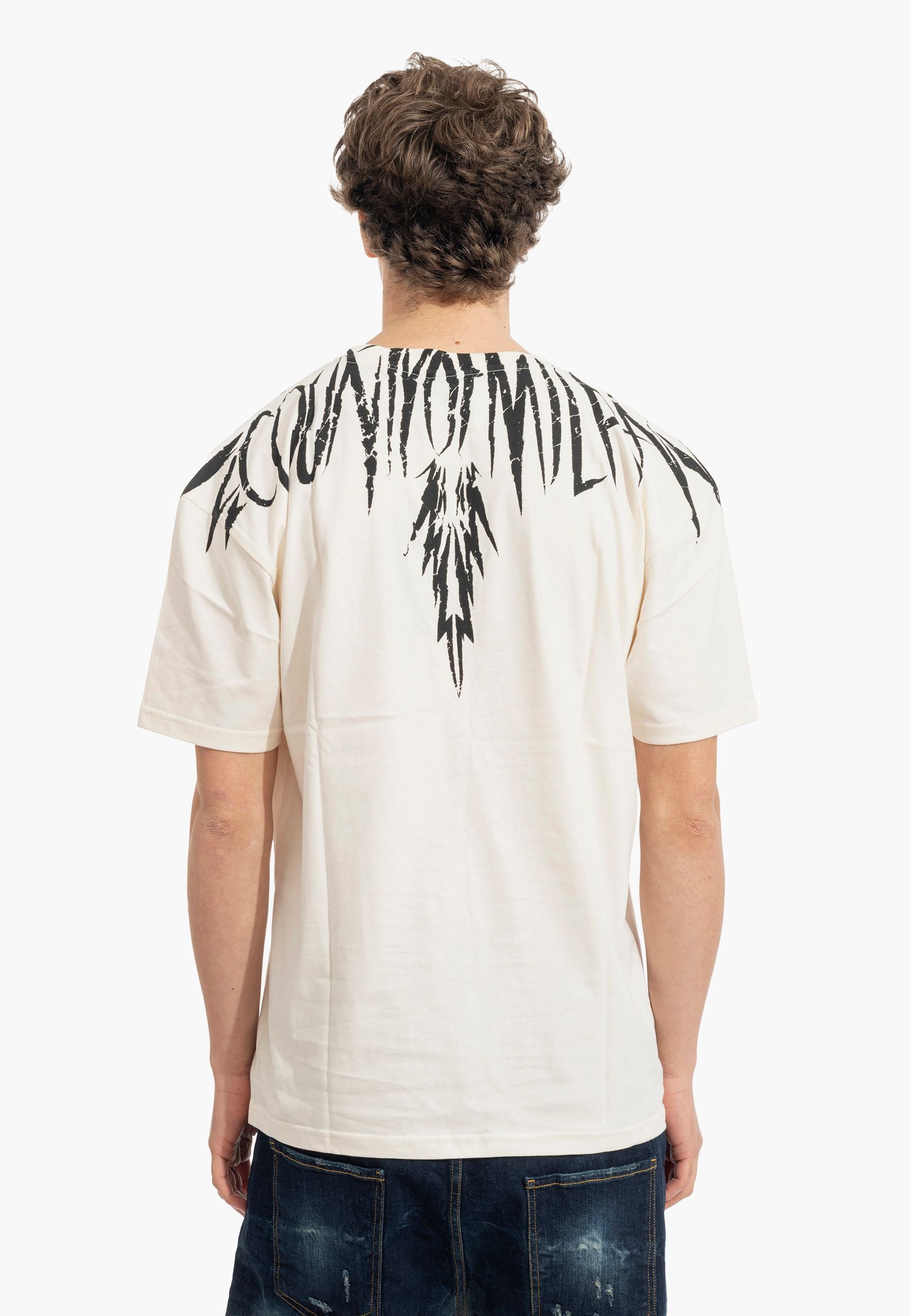 T-shirt MARCELO BURLON COUNTY OF MILAN S6CMMATH003 STYLE WINGS