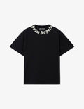Palm Angels T-shirt regular con logo al collo