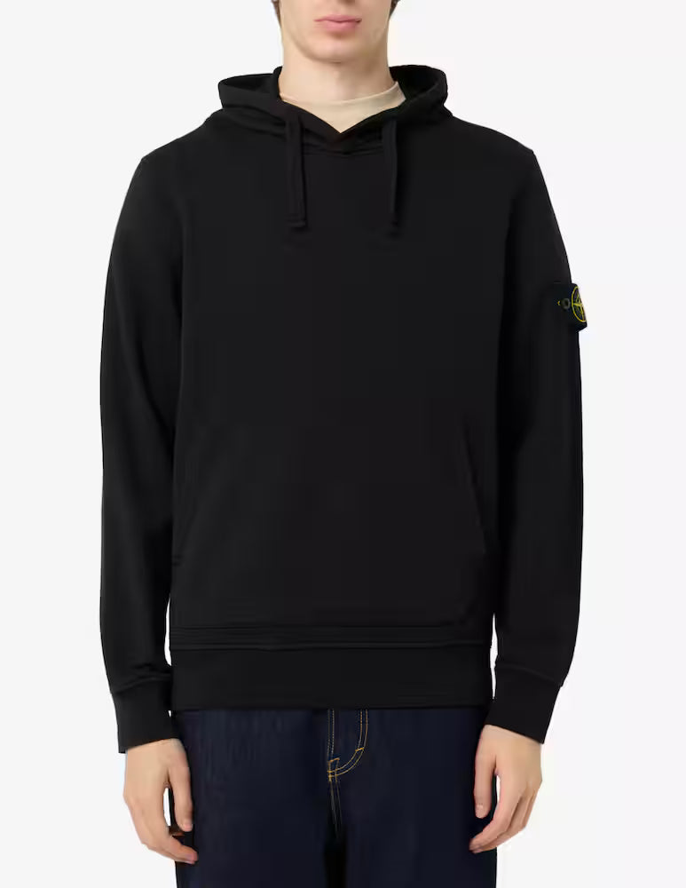Stone Island Felpa basic in cotone organico