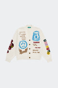 Barrow Cardigan Con Grafiche Multicolor