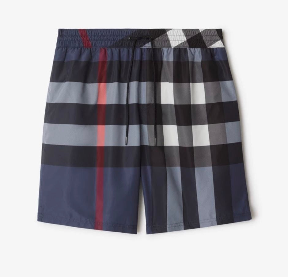 Burberry Costume Blu Carbon