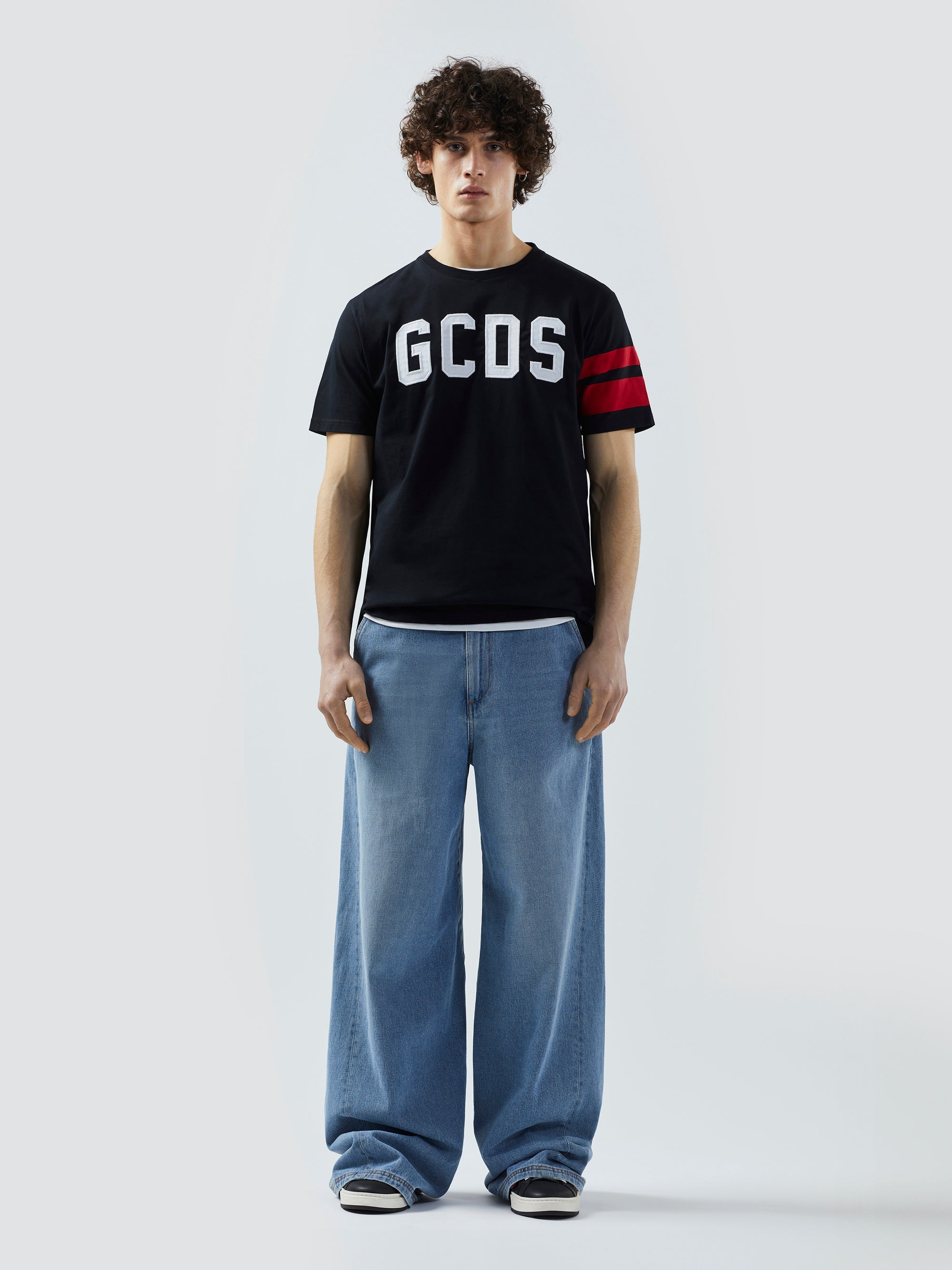 GCDS T-shirt regular con logo