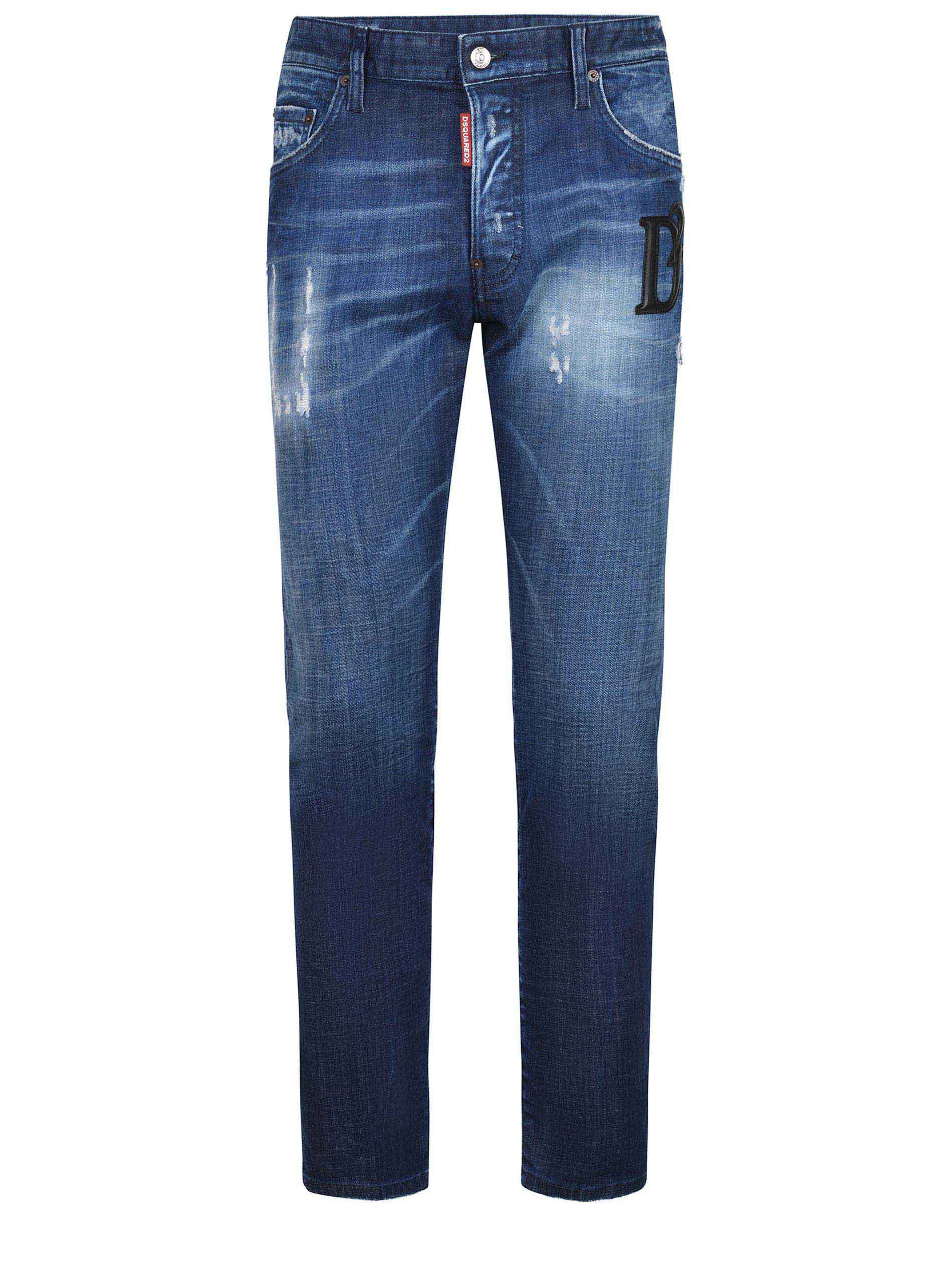 Jeans Dsquared2 "Sketer" realizzato in denim stretch