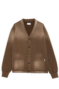 Amish Cardigan Sweater Destroyed - Mushroom