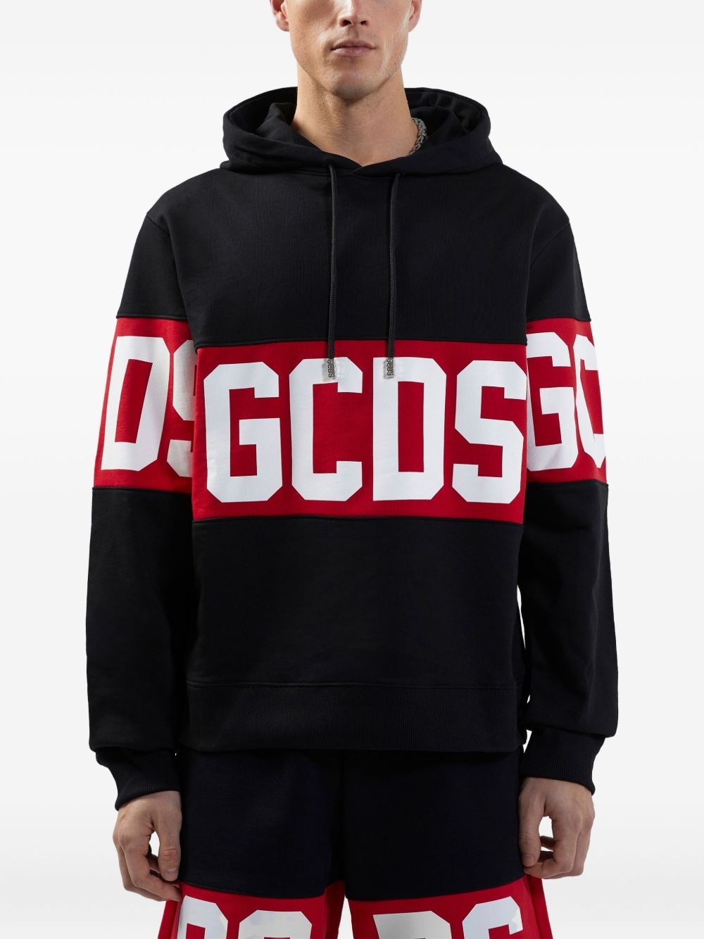 GCDS Felpa uomo con cappuccio